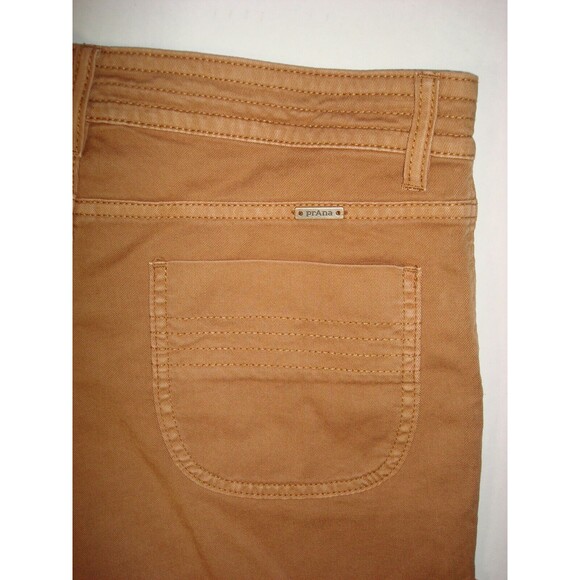 Womens 4 PrAna New NWT Sancho Shorts Pocket Hike Organic Beach Brown Earthbound - Picture 5 of 6